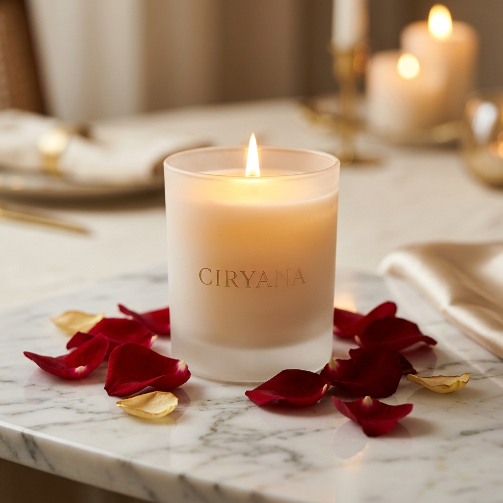 Midnight Rose — Ciryana luxury scented candle