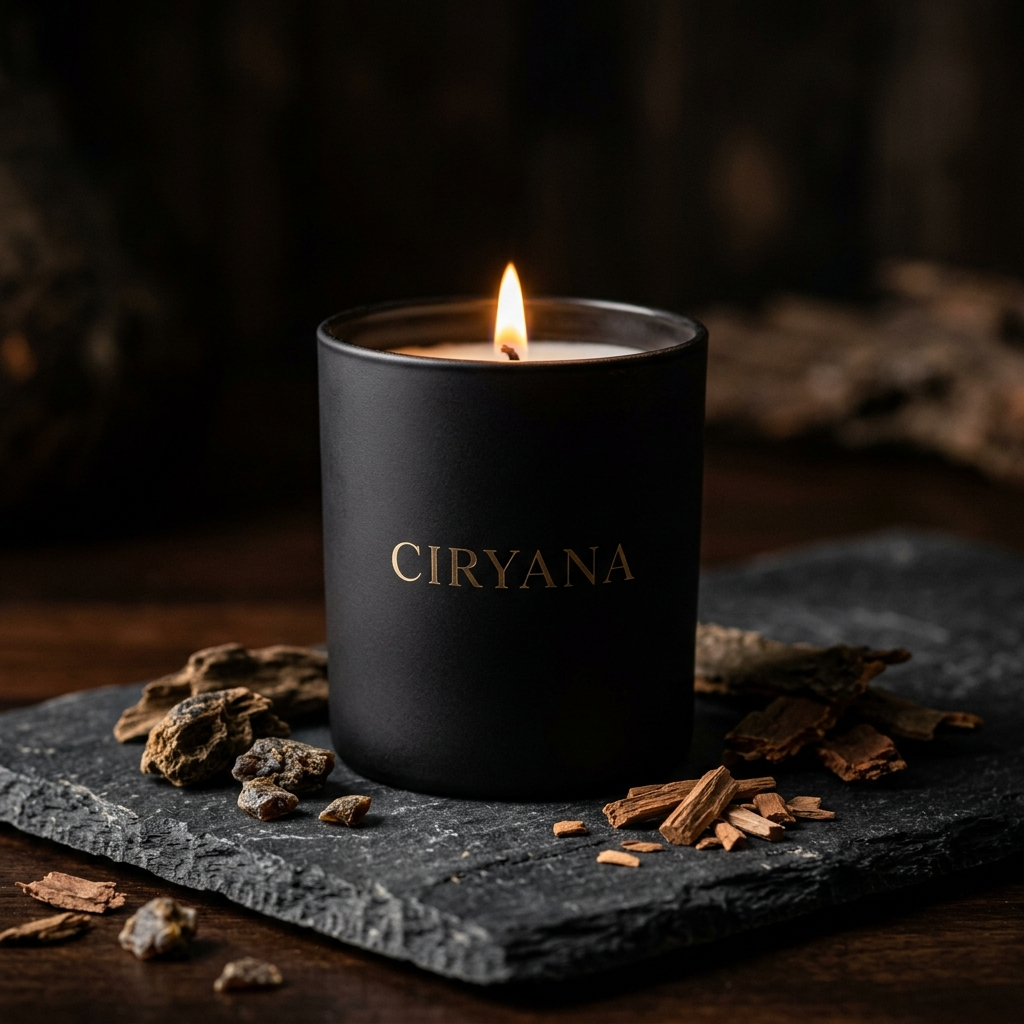 Sacred Oud — Ciryana luxury scented candle