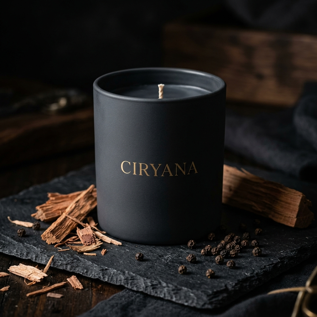 Cedar & Smoke — Ciryana luxury scented candle