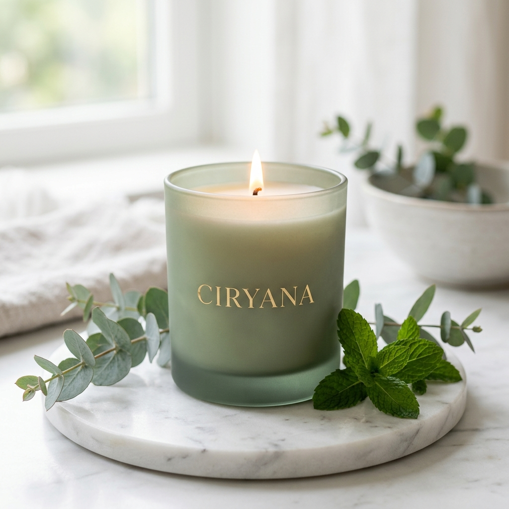 Eucalyptus Rain — Ciryana luxury scented candle
